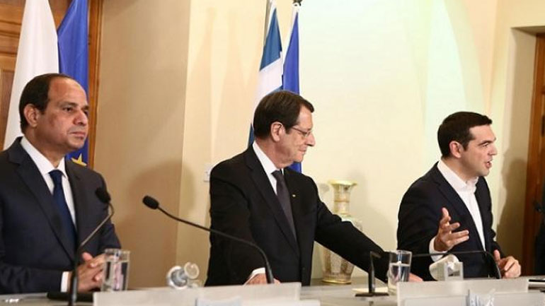 Kύπρος – Ελλάδα – Αίγυπτος θα οριοθετήσουν τα κοινά θαλάσσια σύνορα τους