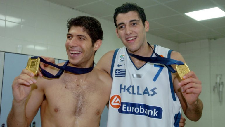 Αρχηγοί της Εθνικής Μπουρούσης και Βασιλόπουλος