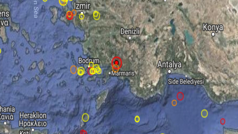 Σεισμός 5R στην Τουρκία