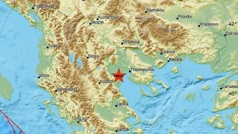 Σεισμική δόνηση 4,3R στο Αιγίνιο