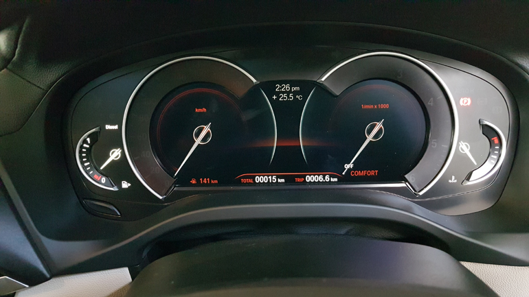 Ολοκαίνουργιος και ο πίνακας οργάνων