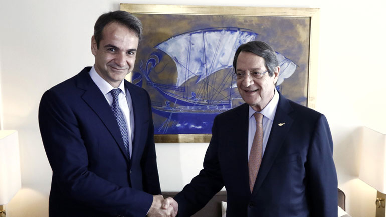 Κυρ. Μητσοτάκης προς Ν. Αναστασιάδη: Καταφέρατε να οδηγήσετε την Κύπρο στην έξοδο από τα μνημόνια
