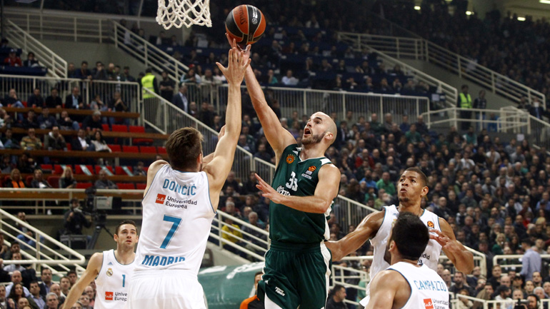 Απόρθητο το ΟΑΚΑ, Παναθηναϊκός – Ρεάλ 82-80