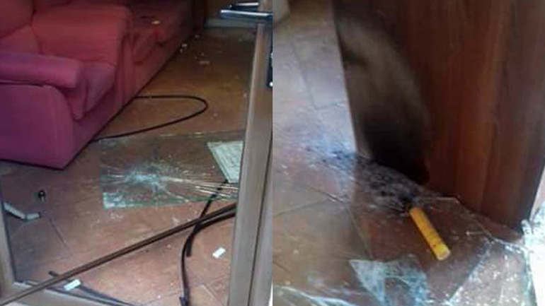 «Γυαλιά – καρφιά» τα γραφεία του Σώρρα στη Λάρισα