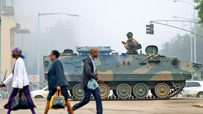 Ζιμπάμπουε: Η δικαιοσύνη έκρινε πως το κίνημα του στρατού ήταν νόμιμο