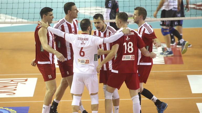 Volley League: Ο Ολυμπιακός νικητής στην Πυλαία, 3-1 σετ τον ΠΑΟΚ