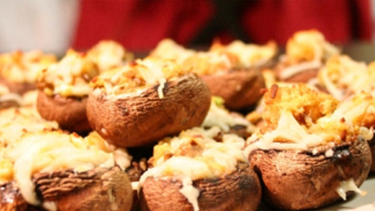 Μανιτάρια γεμιστά με φέτα