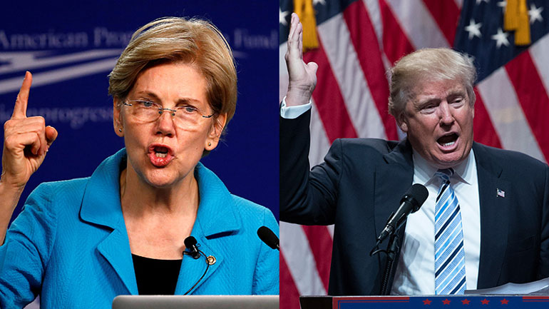 ΗΠΑ: Αίσθηση προκάλεσε ο Τραμπ όταν αποκάλεσε μια γερουσιαστή των Δημοκρατικών «Ποκαχόντας»