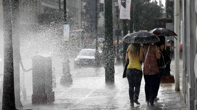 Βροχές, καταιγίδες και χιόνια