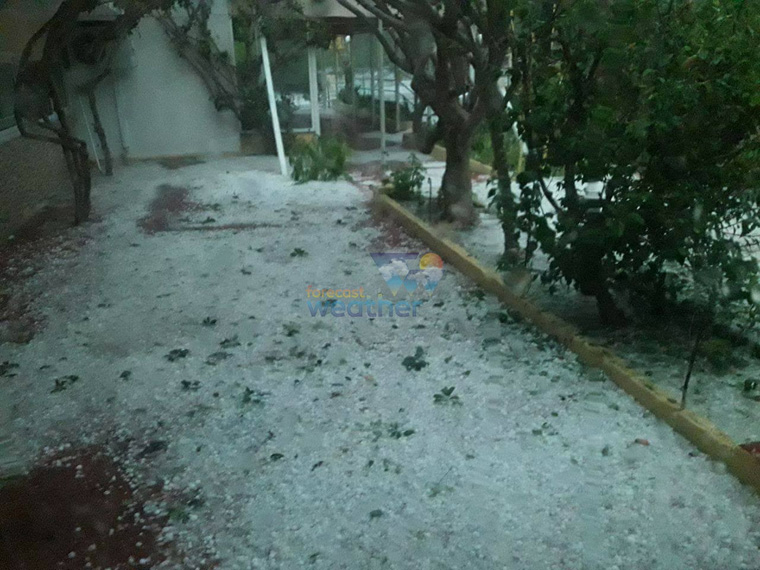 Τα πρώτα χιόνια στη Ζαχάρω Ηλείας