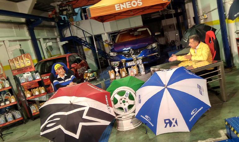 Σάκης Συνιώρης (αριστερά) και Στράτος Φωτεινέλης