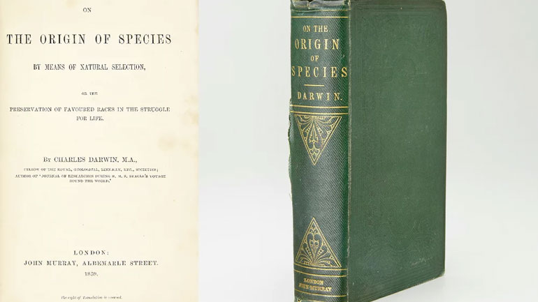 Ο οίκος Christie’s δημοπρατεί σπάνιο αντίγραφο της «Καταγωγής των Ειδών» με χειρόγραφες σημειώσεις του Δαρβίνου