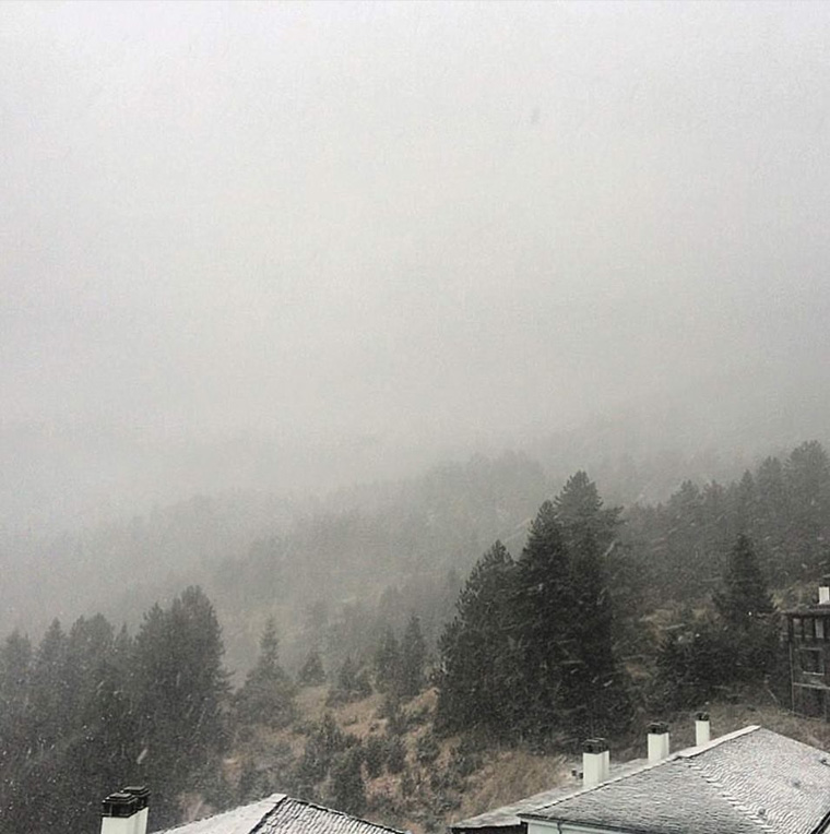 Χιονόπτωση στο Μέτσοβο/ Πηγή φωτογραφιών: forecastweather.gr 