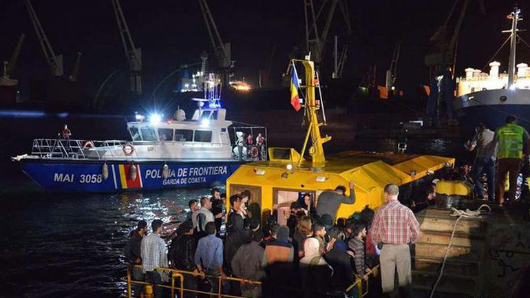 Ρουμανία: Διάσωση 60 μεταναστών στη Μαύρη Θάλασσα