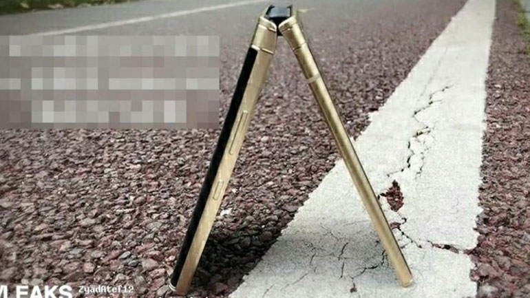 Δείτε το αναδιπλούμενο κινητό της Samsung σε βίντεο