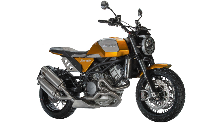 Moto Morini Scrambler: Ένα χωματερό Milano