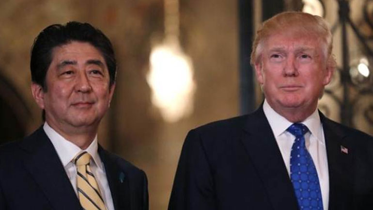 Τραμπ και Άμπε συμφώνησαν να αντιμετωπίσουν τη βορειοκορεατική απειλή