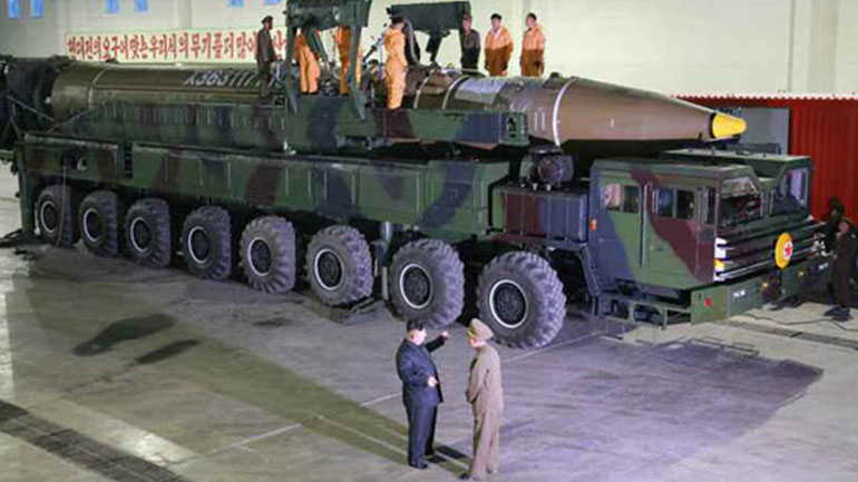 Νότια Κορέα: O πύραυλος που εκτοξεύθηκε  από τη Βόρεια Κορέα ήταν ένας Hwasong-14