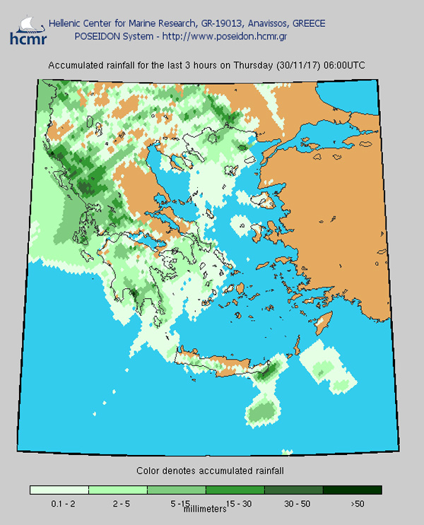Βροχόπτωση την Πέμπτη