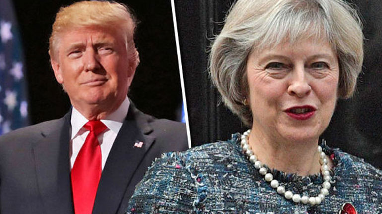 Φραστικά πυρά εναντίον της Μέι από τον Τραμπ μετά τις επικρίσεις για τα αντιμουσουλμανικά βίντεο