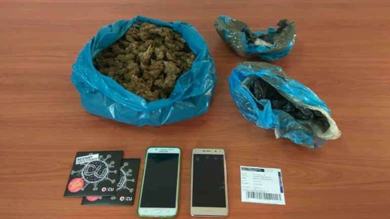 Ηράκλειο: Σύλληψη 24χρονου για κατοχή ενός κιλού κάνναβης