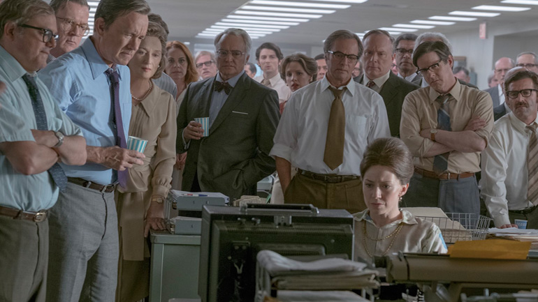 «The Post: Απαγορευμένα Μυστικά» του Στίβεν Σπίλμπεργκ με τους  Μέριλ Στριπ και Τομ Χανκς