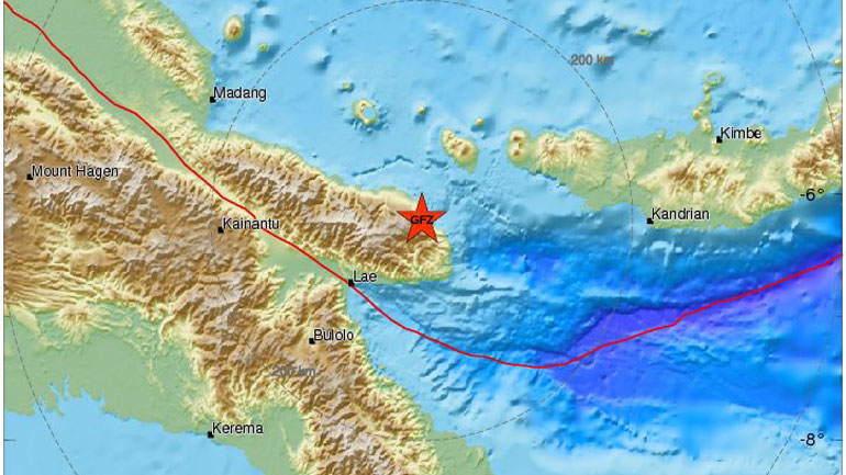 Σεισμός 6,1 Ρίχτερ στην Νέα Γουινέα