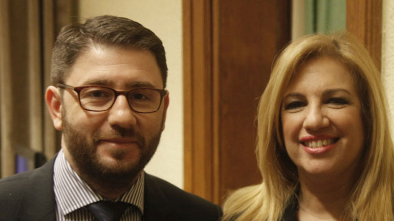 Σε πολύ καλό κλίμα η συνάντηση της Φ. Γεννηματά με τον Ν. Ανδρουλάκη στη Χαριλάου Τρικούπη