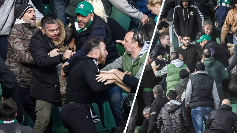 Εμφύλιος στον Παναθηναϊκό με ξύλο στη Λεωφόρο Εμφύλιος στον Παναθηναϊκό με ξύλο στη Λεωφόρο