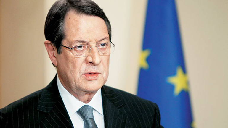 Νίκος Αναστασιάδης: «Αμετάθετος στόχος η εξεύρεση λύσης του Κυπριακού»