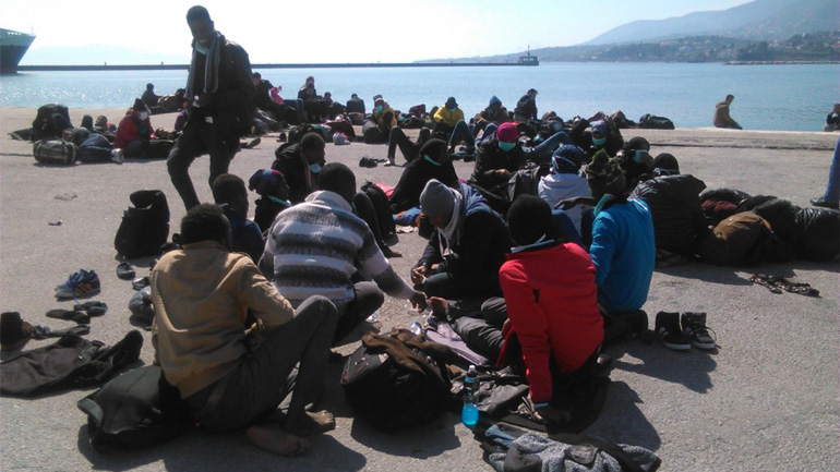 Μυτιλήνη: Σε δίκη 16 Βορειοαφρικανοί, που συνελήφθησαν για κατάληψη πλατείας