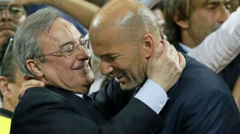 Ρεάλ: «Ασπίδα προστασίας» του Πέρεθ στον Ζιντάν