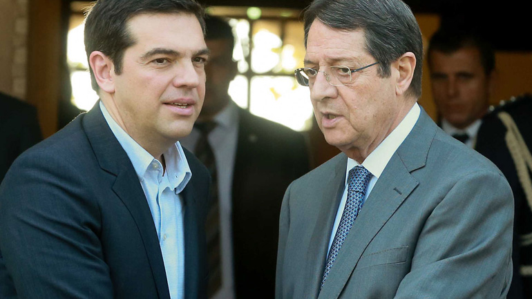 Τηλεφωνική συνομιλία Αναστασιάδη-Τσίπρα για την επίσκεψη Ερντογάν Τηλεφωνική συνομιλία Αναστασιάδη-Τσίπρα για την επίσκεψη Ερντογάν