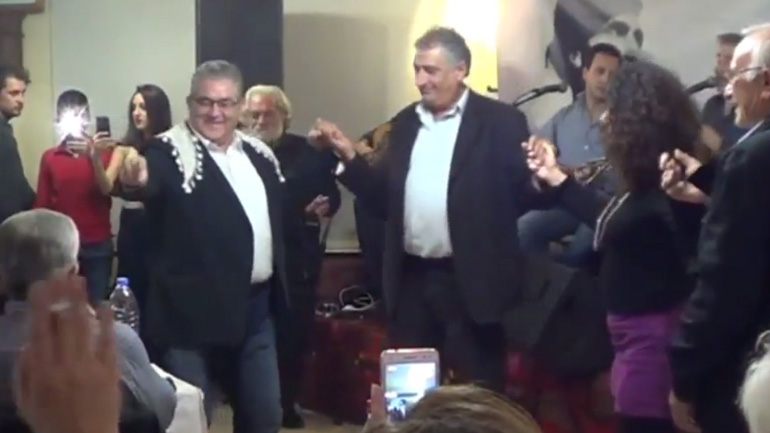 Το τσάμικο του Δ. Κουτσούμπα στην Κρήτη