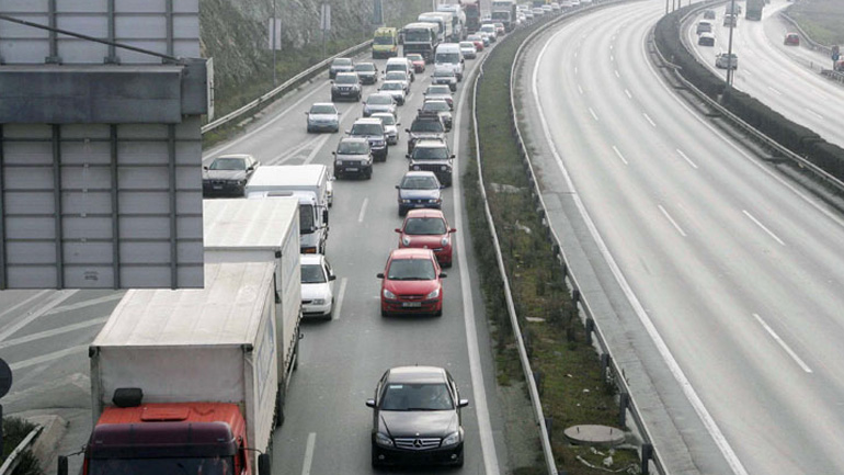 Εργασίες συντήρησης στην εθνική οδό «Θεσσαλονίκης-Αεροδρομίου Μακεδονία»