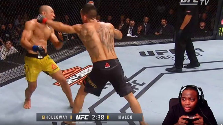 Streamer προσποιούνταν ότι έπαιζε UFC για να προβάλει τον πραγματικό αγώνα