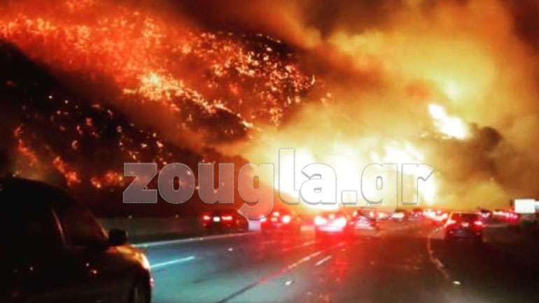 Πυρκαγιές στην Καλιφόρνια: Οι φλόγες έφθασαν στο Λος Άντζελες