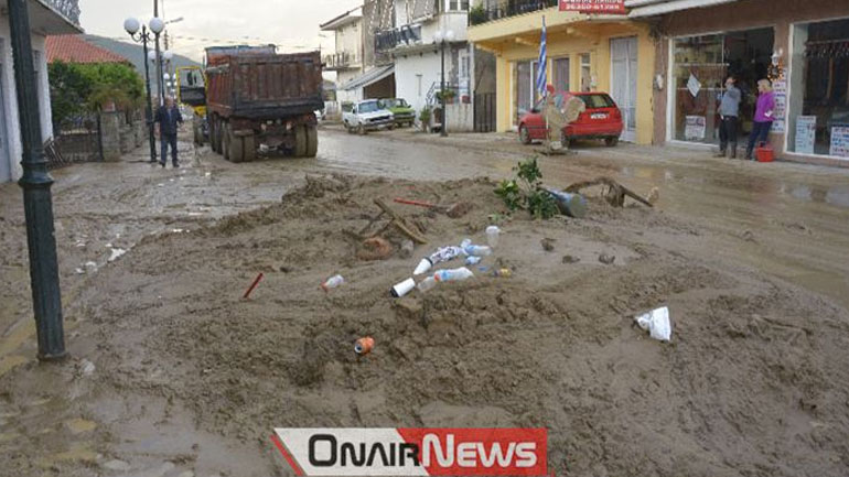 Έκτακτη ενίσχυση στους Δήμους Αγρινίου, Μεσολογγίου, Κόνιτσας και Πρέβεζας για τις καταστροφές