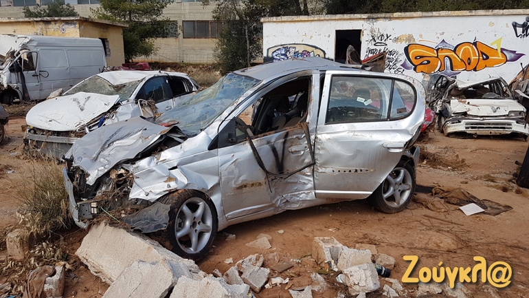 Ούτε οι ζάντες γλίτωσαν...