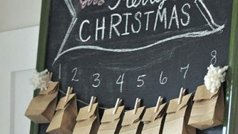 Χριστούγεννα: Φτιάξτε ημερολόγιο αντίστροφης μέτρησης με τα παιδιά σας