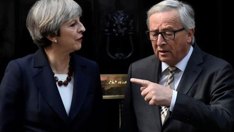 Πιθανή συνάντηση Γιούνκερ-Μέι το πρωί της Παρασκευής