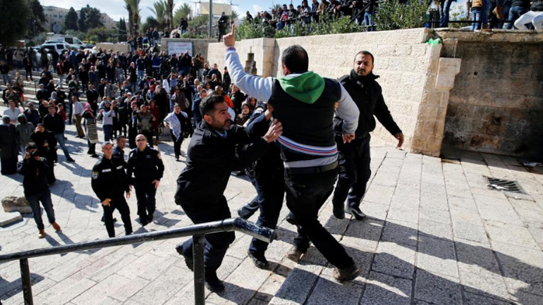 Παλαιστίνη: Επεισόδια μεταξύ αστυνομίας και διαδηλωτών