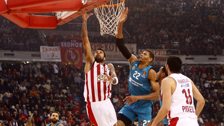 Στην παράταση ο Ολυμπιακός, 92-83 τη Ρεάλ