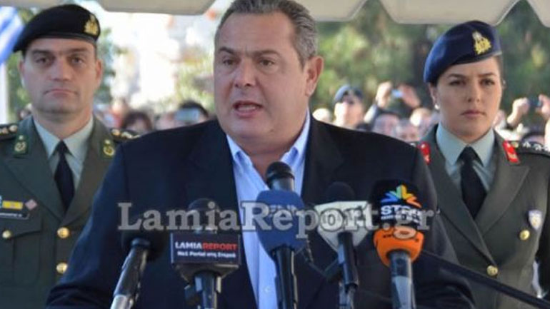 Καμμένος: «Το στρατόπεδο της Λαμίας δεν πρόκειται να κλείσει ως στρατιωτική μονάδα»