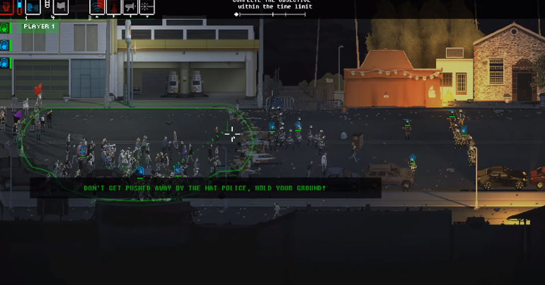 Οι διαδηλωτές πρέπει να αντέξουν τα χημικά και να μην οπισθοχωρήσουν ούτε ένα μέτρο, ενώ τα ΜΑΤ τους επιτίθενται...