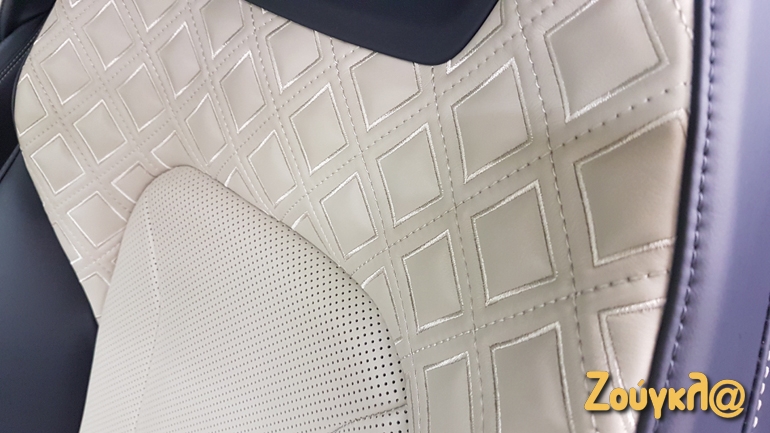 Το δέρμα των καθισμάτων...