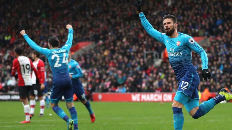 Ισοφάρισε στο τέλος η Άρσεναλ, 1-1 με τη Σαουθάμπτον