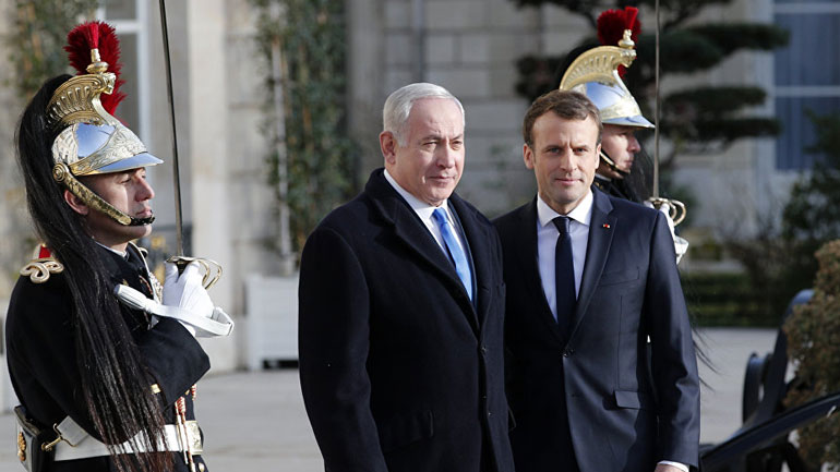 Μακρόν: Κάλεσα τον πρωθυπουργό του Ισραήλ να προβεί σε θαρραλέες ενέργειες προς τους Παλαιστίνιους