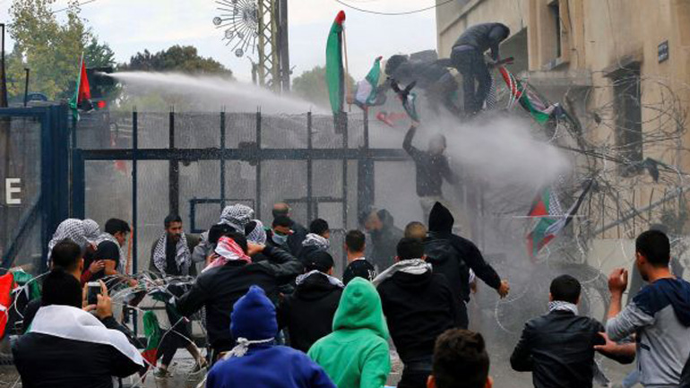 Λίβανος – Χεζμπολάχ: Διαδηλώσεις στη Βηρυτό κατά της απόφασης των ΗΠΑ για την Ιερουσαλήμ