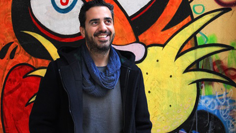 O Νίκος Μπέρκας στο  Γυάλινο Μουσικό Θέατρο